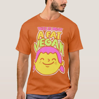 Funny Vegan Design Vegetarian 2 T-Shirt