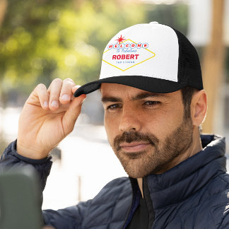 Funny Vegas Name und Titel Truckerkappe