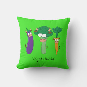 Funny Vegetables Niedlicher Cartoon Kinder Kissen