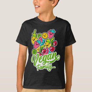 Funny Vegetarian Cool Veggie Obst Veganismus Welt T-Shirt