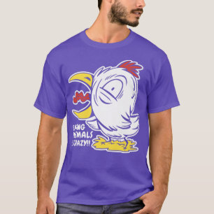 Funny Vegetarian vegane Hühnerdarstellung T-Shirt