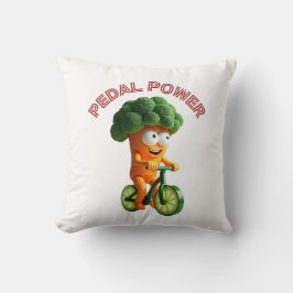 Funny Veggie Rider Kissen