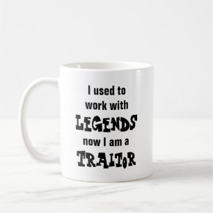 Funny Verlassend Geschenk für Coworker Coffee Tass Kaffeetasse