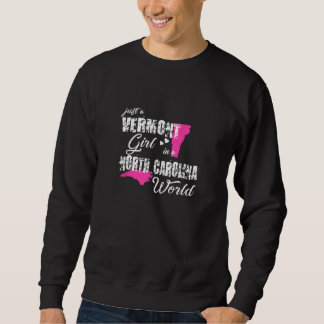 Funny Vermont Shirts nur ein Vermont Girl in Nort