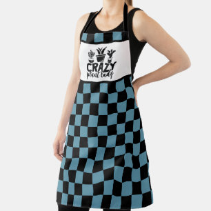 Funny verrückte Pflanzen Lady Wortart Schürze