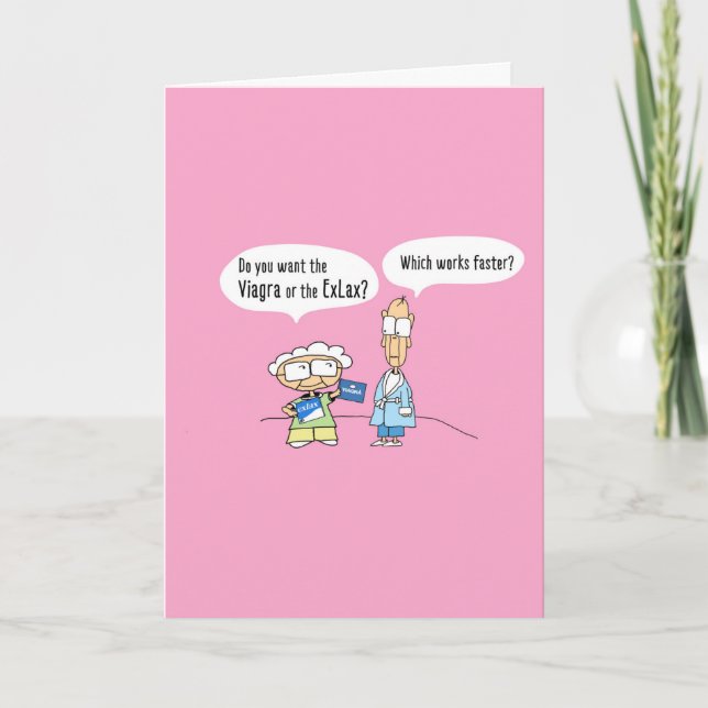 Funny Viagra Valentine Card - 009V Karte (Vorderseite)
