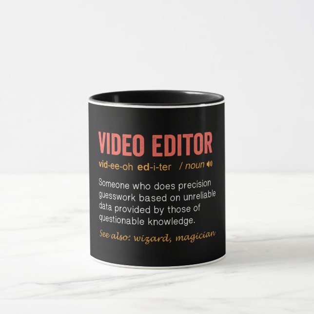Funny Video Editor - Definition Tasse (Zentrum)