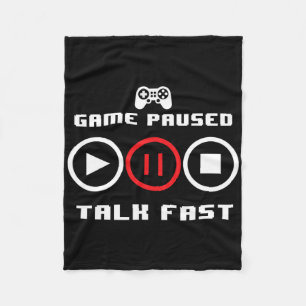 Funny Video Game für Damen und Herren Video Gaming Fleecedecke
