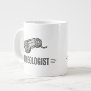 Funny Video Gamer Jumbo-Tasse