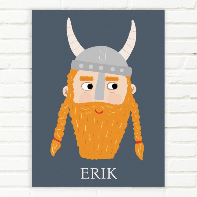 Funny Viking Personalisiert Poster (Von Creator hochgeladen)