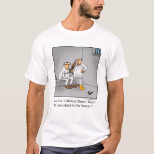 Funny Vin Humour Cellblock Shiraz T-Shirt