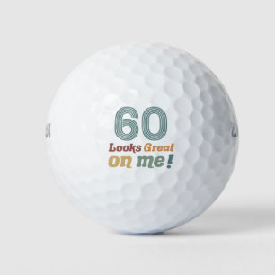 Funny Vintag 60. Geburtstag Golfball
