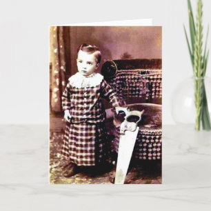 Funny Vintag Birday Picture Card Karte
