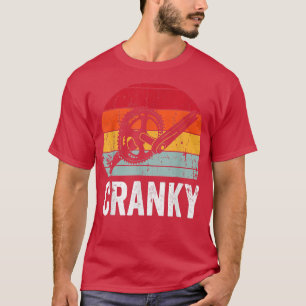 Funny Vintag Cranky Bike Bicycle Rad Rad Lo T-Shirt
