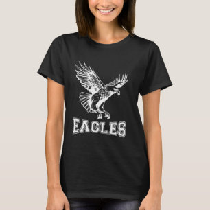 Funny Vintag Eagles Flying Bird Inspirational Des T-Shirt