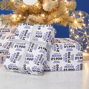 Funny Vintag Geburtstag Geschenkpapier