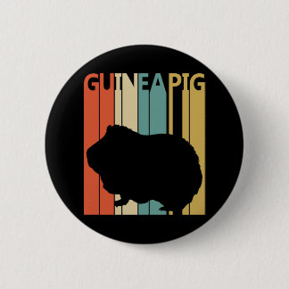 Funny Vintag Guinea Pig Button