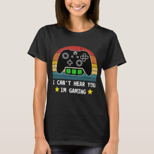 FUNNY VINTAG ICH KANN NICHT HÖREN, DASS SIE IM SPI T-Shirt