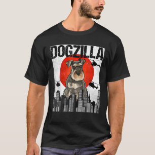 Funny Vintag Japanisch Dogzilla Miniatur Schnauze T-Shirt