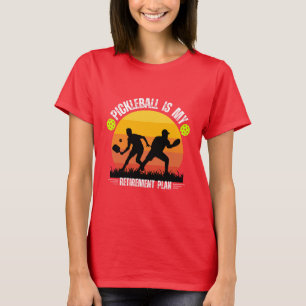 Funny Vintag Pickleball Grandad Design Pickleball T-Shirt
