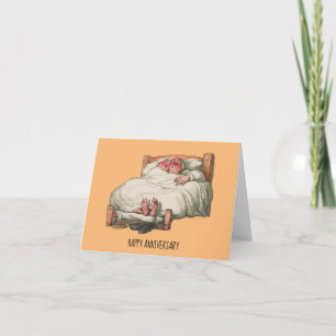 Funny Vintage Bonne Carte Anniversaire