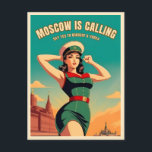 Funny Vintage Travel Sowjetunion Kalter Krieg Spaß Postkarte<br><div class="desc">Feiern Sie die Irrtümer und Absurditäten des Kommunismus aus der Sowjetära mit diesem Retro-Design, das eine humorvolle Haltung gegenüber Politik und Propaganda der UdSSR bietet. Mit seinem spielerischen Spaß und seinem Vintagen Flair wird dieses Design bestimmt unterhalten und begeistern. Es bietet einen leichten Einblick in eine komplexe und faszinierende Geschichte....</div>