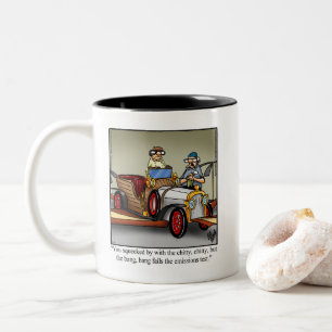Funny Vintage Voiture Humour café Mug cadeau