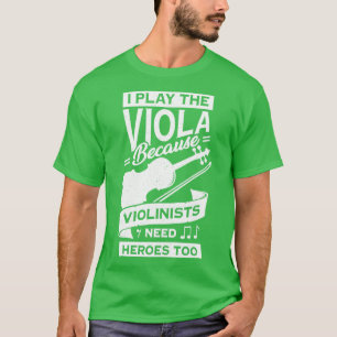 Funny Viola Player Instrument Violist Geschenk T-Shirt
