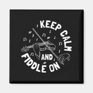 Funny Violin Violin Player Magnet