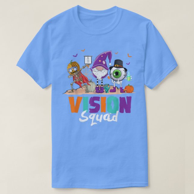 Funny Vision Squad Optometrie Optometriker Hexal T-Shirt (Design vorne)