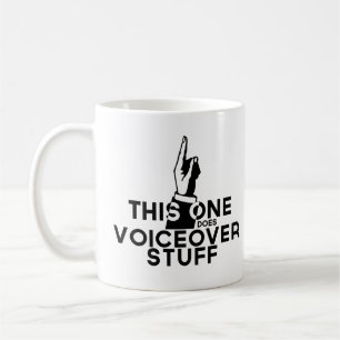 Funny Voiceover - Vintag dieses hier macht Voiceov Kaffeetasse
