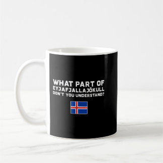 Funny Volcano Island Kaffeetasse