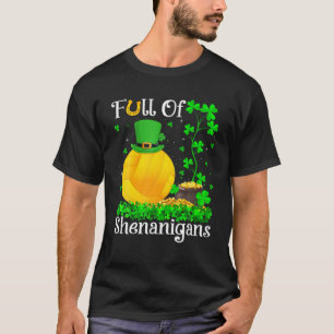 Funny voll von Shenanigans Beach Volleyball St Pat T-Shirt