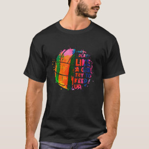Funny Volleyball Design für Frauen Mädchen Volleyb T-Shirt