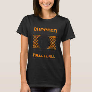 Funny Volleyball Grafik Frauen und Männer Volleyba T-Shirt