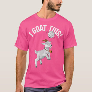 Funny Volleyball Ich ziege diese Ziege Lover Volle T-Shirt