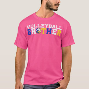 Funny Volleyball Lover Brother und Men Volleyball T-Shirt