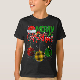Funny Volleyball Ornamente Weihnachtsbaum Lichter T-Shirt