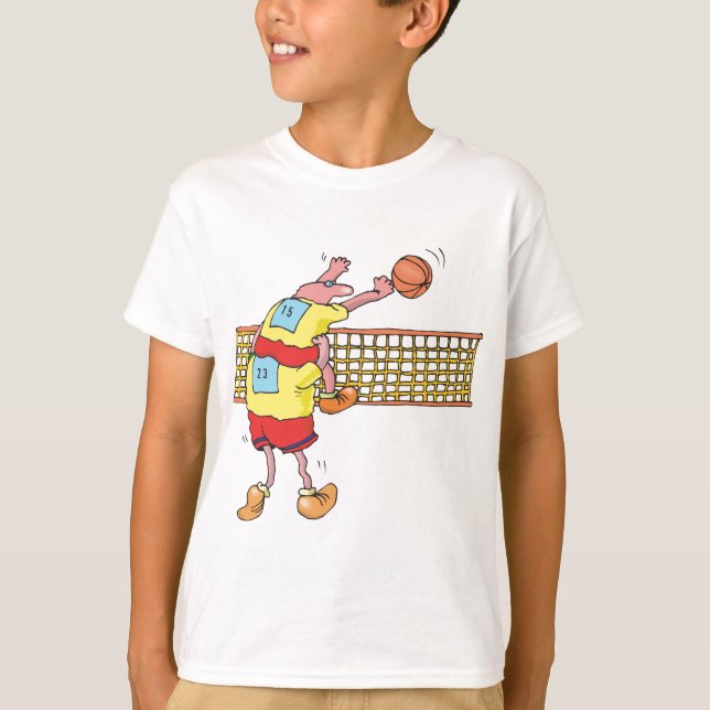 Funny Volleyball T-Shirt (Vorderseite)