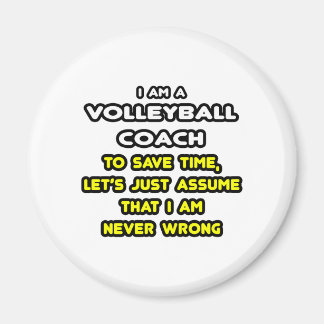 Funny Volleyball T - Shirt und Geschenke Magnet