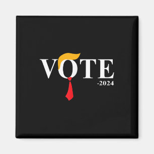 Funny Vote Trump 2024 Haargummi Magnet