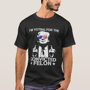 Funny Voting Trump 2024 Ich stimme für den Richter T-Shirt