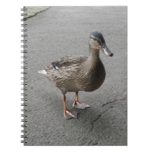Funny Waddling Duck Notebook Notizblock