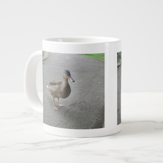 Funny Waddling Duck Tasse (Vorderseite Links)