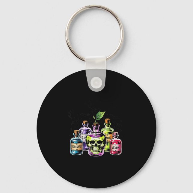Funny Wählen Sie Ihr Gift Apple Halloween Gothic P Schlüsselanhänger (Vorderseite)