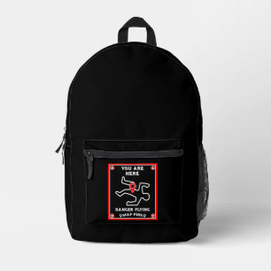Funny Wanderkarte Beutel Geschenk Bedruckter Rucksack