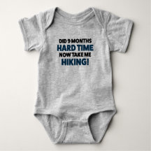 Funny Wandern Jersey Bodysuit für Baby