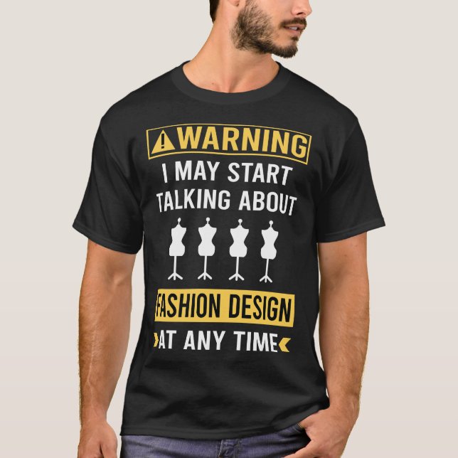 Funny Warning Mode T-Shirt (Vorderseite)