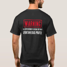 Funny Warning Spontangebetet für Sie
