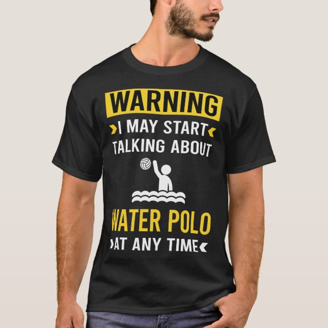 Funny Warning Water Polo (Vorderseite)